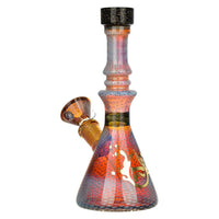 Pulsar Heady Bubble Matrix Beaker Water Pipe w/ Dichro 7"
