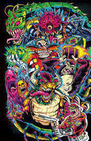 Metal Rolling Tray Eye Candy Magnetic 3D Lid