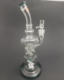 Water Pipe - Glass Spinning Blade Perc