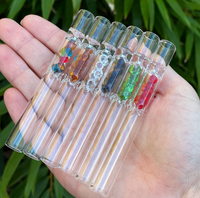 3" Crystal Glass One Hitter