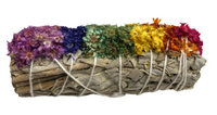 7 Chakra White Sage Smudge  3 inch
