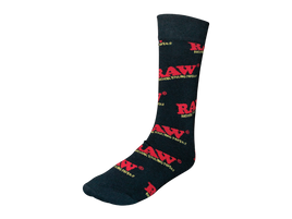 Raw Black Socks