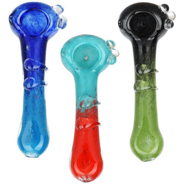 Unifying Theory Micro-Frit Glass Spoon Pipe 5.25"