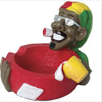 Ashtray Jamaican Polyresin