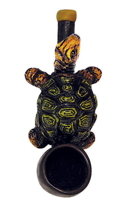 Hand Pipe - Hand Crafted Small Turtle