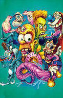 Metal Rolling Tray Eye Candy Magnetic 3D Lid