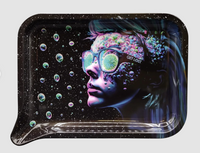 Metal Rolling Tray Get Lost Magnetic 3D Lid