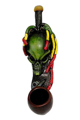 Hand Pipe - Hand Crafted Mini Alien Overlord
