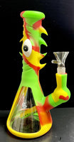 Glass Silicone Cyclops Water Pipe