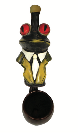Hand Pipe - Hand Crafted Mini Boss Frog
