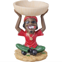 Ashtray Jamaican Polyresin