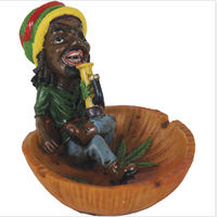 Ashtray Jamaican Polyresin