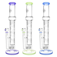 Pulsar Double Wall Perc Tube Water Pipe 16.75"