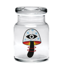 420 Science Shroom Vision Pop Top Jar
