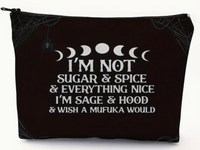 Zippered Bag - Assorted Sayings