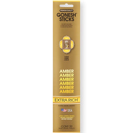Gonesh Incense Sticks Amber
