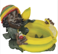 Ashtray Jamaican Polyresin