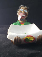 Ashtray Jamaican Polyresin