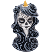 Backflow Incense Burner Day of the Dead