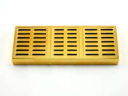 Humidifier - Gold Rectangle 6.75inx2.5in