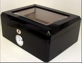 Heritage 50 Cigar Humidor With Humidifier And Hygrometer