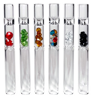 3" Crystal Glass One Hitter