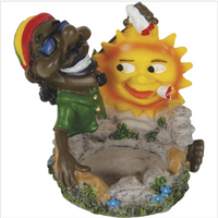 Ashtray Jamaican Polyresin