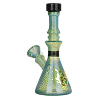 Pulsar Heady Bubble Matrix Beaker Water Pipe w/ Dichro 7"