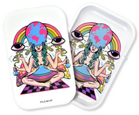 Pulsar Metal Rolling Tray w/ Lid 11"x7"