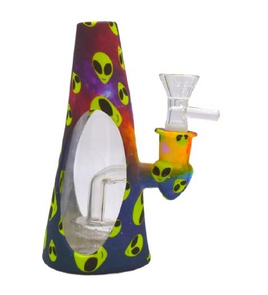 Silicone Glass Water Pipe