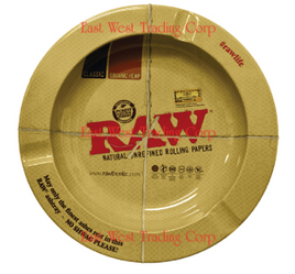 Ashtray Raw Round Metal