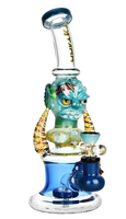 Tataoo Glass Monster Showerhead Perc Water Pipe | 10.5"