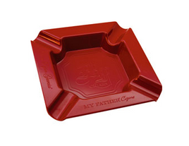 My Father Ashtray - Melamine Red
