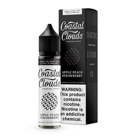Apple Peach Strawberry Coastal Clouds eJuice