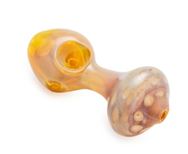 3" Fumed Hand Pipe  w/ Honeycomb Mouth