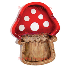 Ashtray  6.5" Mushroom Polystone