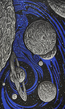 Tapestry - 3D Galactic Space 60x90