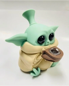 Water Pipe 5" Baby Yoda