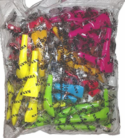 Large Plastic Hookah Tips - Assorted colors 100pc Bag