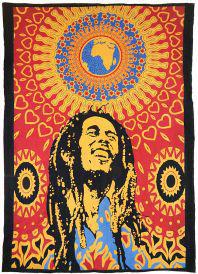 Loving Life Bob Marley Tapestry - 54"x86"
