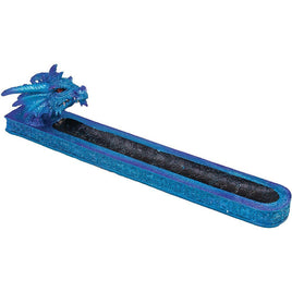 Incense Burner - Blue Dragon Polystone