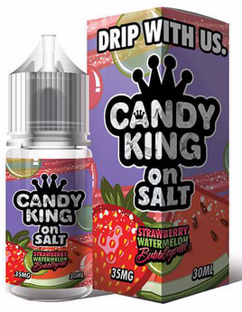 ***Candy King Salt Strawberry Watermelon Bubblegum