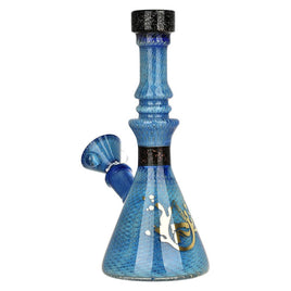 Pulsar Heady Bubble Matrix Beaker Water Pipe w/ Dichro 7"