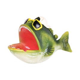 Fly & Fresh Fish Polyresin Ashtray 4.3" x 7"