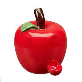 An Apple A Day Ceramic Smoking Pipe 5"
