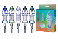 Clover Glass  Rocket with Tree perc Nectar Collector