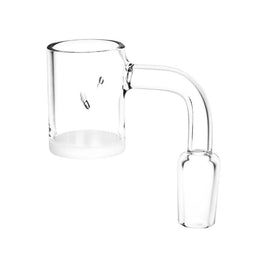 Opaque Bottom Vortex Flow Quartz Banger 14mm M