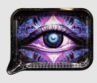 Metal Rolling Tray Get Lost Magnetic 3D Lid