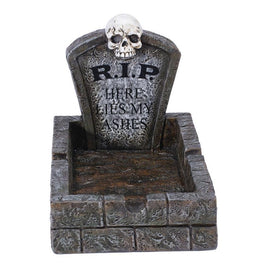 Fujima RIP Tombstone Ashtray 6.25"