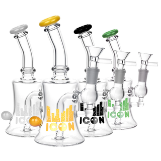 Diamond Glass Icon Baggins Glass Water Pipe 7